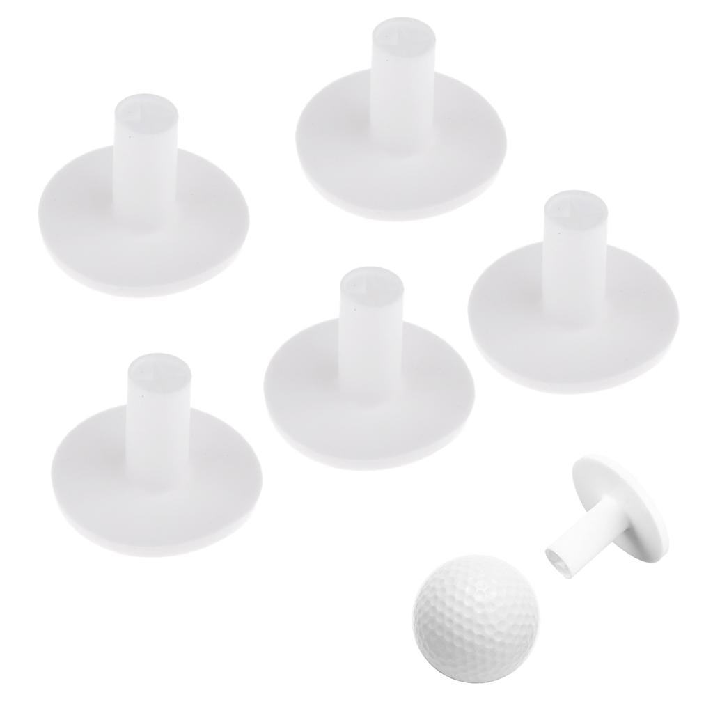 Dualoai 25Pcs/Pack Golf Tees Holder Golf Tee for Driving Range Practice Mat Durable