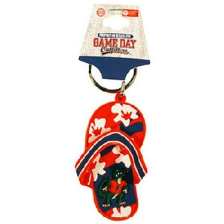 - ncaa florida gators flip flop pvc keychain