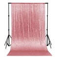 thumbnail image 1 of Backdrop Wedding Banquet Solid Color Sequin Curtains for Party Decor White, 1 of 5