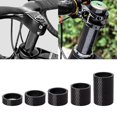 thumbnail image 2 of Carbon Fiber Bicycle Headset Fork Spacers Road Bike Handlebar Stem Washer, 2 of 5