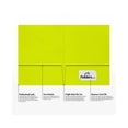 thumbnail image 3 of LUXPaper 9 x 12 Presentation Folder, Wasabi Green, 25/Pack, 3 of 4