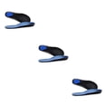 thumbnail image 2 of Minnieouse 1 Pair Women Men Jogging Running Arch Working Feet Inserts Cushion Flat Care Foot Shoes Support Leather Insoles Sole Type1 NO1, 2 of 6
