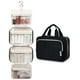 thumbnail image 4 of Neceser de viaje Narwey, grande, para colgar maquillaje, negro, 4 of 8