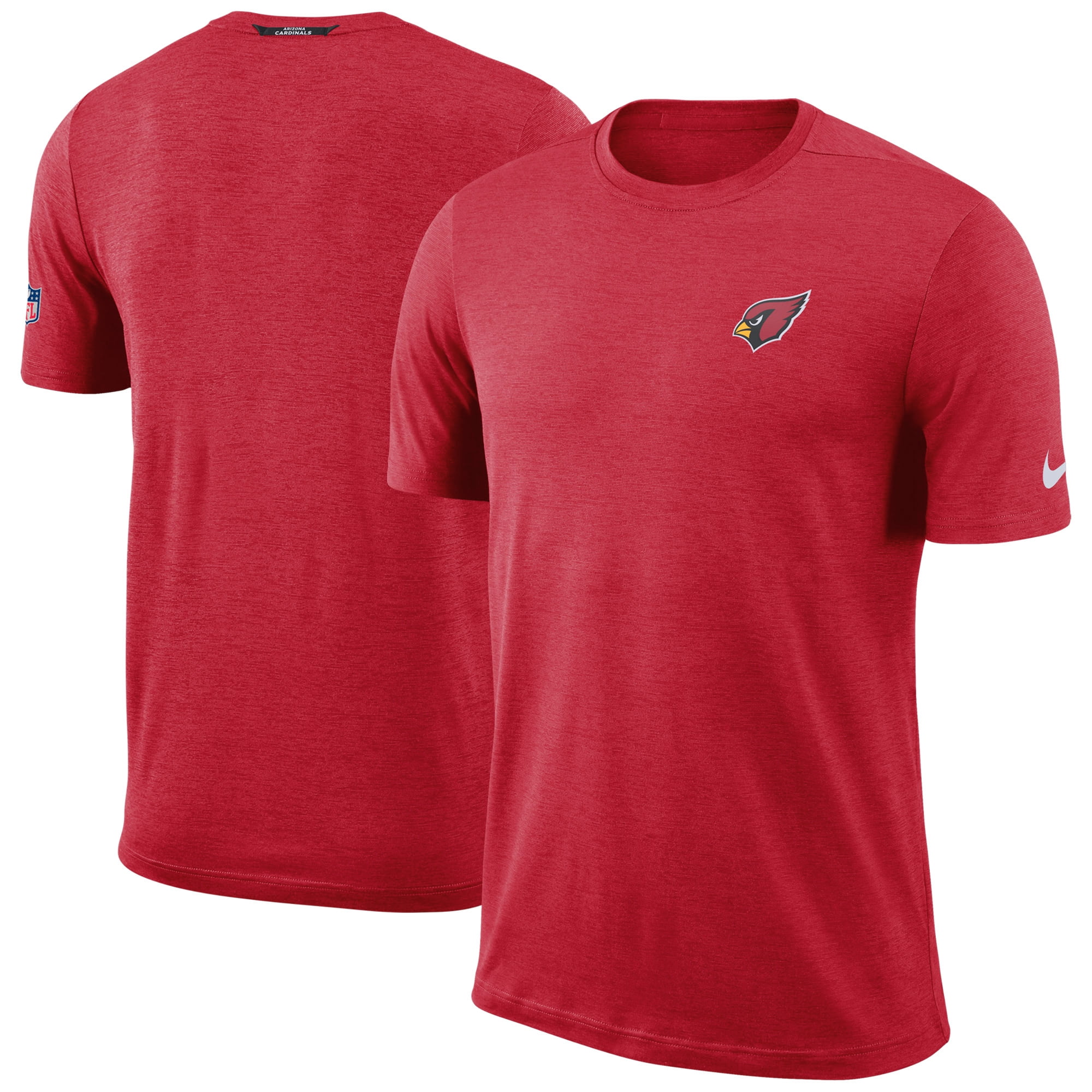 Arizona Cardinals Nike Sideline Coaches Logo Performance T-Shirt - Cardinal - Walmart.com 