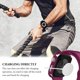 thumbnail image 5 of [2 Pack] Compatible for Apple Watch Case SE Series 6 5 4 44mm [NO Screen Protector], All-Around Protective PC Hard Bumper Cover Face for iWatch SE Series 6 5 4 44mm (Black/Wine, 44mm), 5 of 5