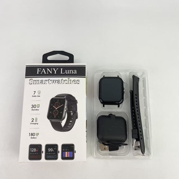FANY Luna Smartwatches,Smart Watch, Fitness Tracker with 45mm Touchcreen
