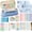 Blue, variant on 98 Pcs Bible Study Supplies, Bible Journaling Kit for Women, Aesthetic Study Kit with Pencil Case Book Annotation Aesthetic Highlighters Notes Gel Pens for Office Christian Gifts Christmas(Pink)