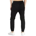 thumbnail image 4 of ITALYMORN Black Joggers Men with Pockets (Black, Medium), 4 of 4