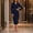 Navy Dresses for Women, variant on Ygbgbb Womens Dresses Blazer Lapel Double Breasted Fitted Waist Slim Midi Pencil Dress for Office Commute Business Formal Event Navy L