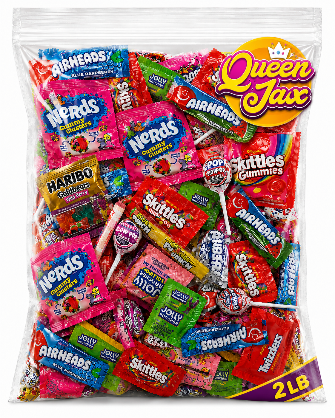 Queen Jax Assorted Candy Variety Pack, 2 LB Bulk Party Mix