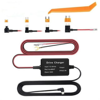 NKTIER Dash Cam Hardwire Kit, Universal Mini USB Adapter Cable