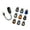 Pack of 10 pieces, variant on 360 Degree Rotating Planet Projection Night Lamp Led Atmospheres Projection Light for Bedroom Ceiling Wall Decoration