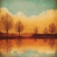 thumbnail image 3 of Thomas, Neil 20x20 Black Modern Framed Museum Art Print Titled - Reflections of Autumn I, 3 of 5