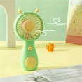 thumbnail image 6 of Cute Snail Charging Fan Handheld Mini Portable USB Charging Handheld Mini Fan Household Outdoor Pocket Compact Fan B, 6 of 8