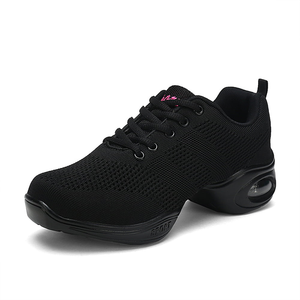 Women Athletic Sneakers Comfy Modern Jazz Hip Hop Dance Shoes Running Large Size 
