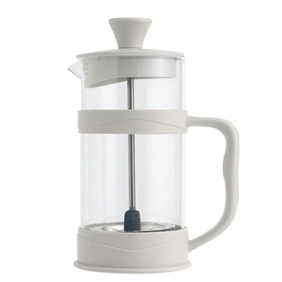 Naiovety Cafetera y tetera francesa, émbolo esencial para amantes del café a prueba de explosiones, tetera y francesa Juegos de servir café y té 800ml