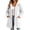White, variant on KICILVS Womens Fleece Coat Hooded Open Front Fuzzy Sherpa Cardigan Jacket Long Sleeve Winter Warm Outerwear with Pockets