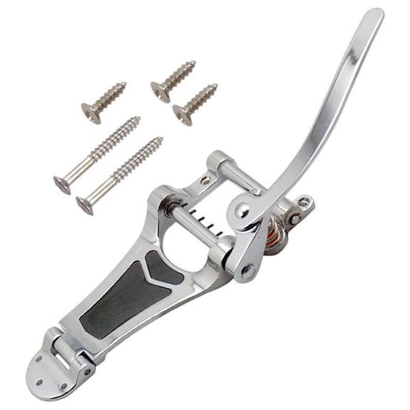 Guitar Tremolo Bridge Tailpiece for LP Jazz Electric Guitar B70 Best Silver