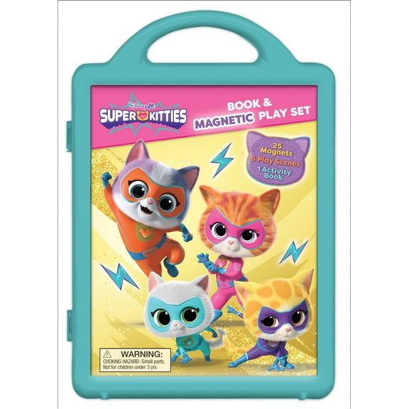 Disney SuperKitties: Magnetic Play Set (Hardcover)