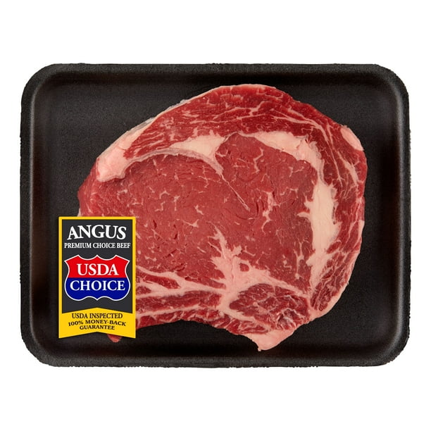 Beef Choice Angus Cowboy Ribeye Steak BoneIn, 0.63 1.45 lb Walmart