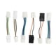 thumbnail image 2 of Cable adaptador de luz trasera, 6 piezas, arnés adaptador de luz trasera, enchufe del arnés de luz trasera, adaptador de arnés de luz trasera compacto y liviano, 2 of 9