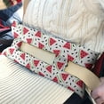 thumbnail image 3 of Summer Geometric Watermelon Seatbelt Pillow - Soft Chest Protector After Heart Surgery & Mastectomy, 3 of 7