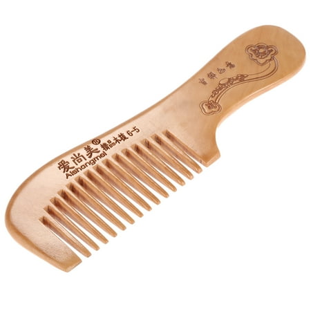 1 Pc Wooden Comb Popular Natural Health Care Hair Comb Anti-static Comb Wood Hairbrush With Handle Massage Comb Hair (Best Wooden Comb In India)