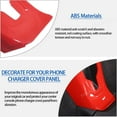 thumbnail image 3 of TINKI Phone Charger Cover Compatible with Chevrolet Corvette C8 2020-2023, ABS Center Console Seat Compartment Phone Charger Cover, Interior Center Armrest Accessories, 3 of 13