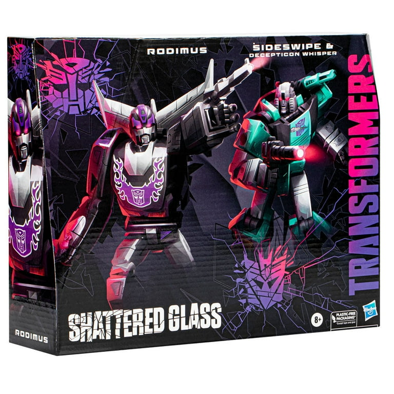 トランスフォーマー シャッタードグラス ホットロディマス サイドスワイプ Transformers Toys Shattered Glass Collection - Rodimus, Sideswipe