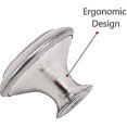 thumbnail image 5 of 25 Pcs Boutons de Porte d'Armoire Forme Champignon Poignée en Acier Inoxydable Brossé 30mm, 5 of 5