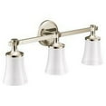 thumbnail image 4 of Moen YB0363 Brushed gold three globe bath light, 4 of 4