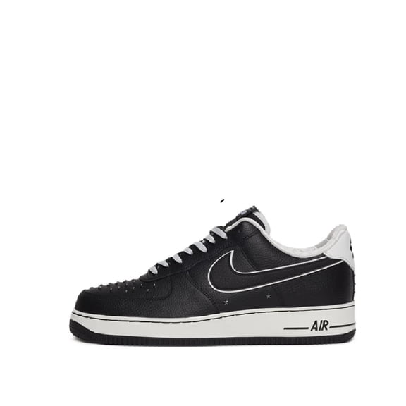 Men's Nike Air Force 1 '07 PRM Black/Black-Summit White (IM6643 010) - 9