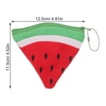 thumbnail image 4 of Miangastore Keychain Wallet For Women Watermelon Shape Coin Holder Pouch Zipper Wallet Container, 4 of 9