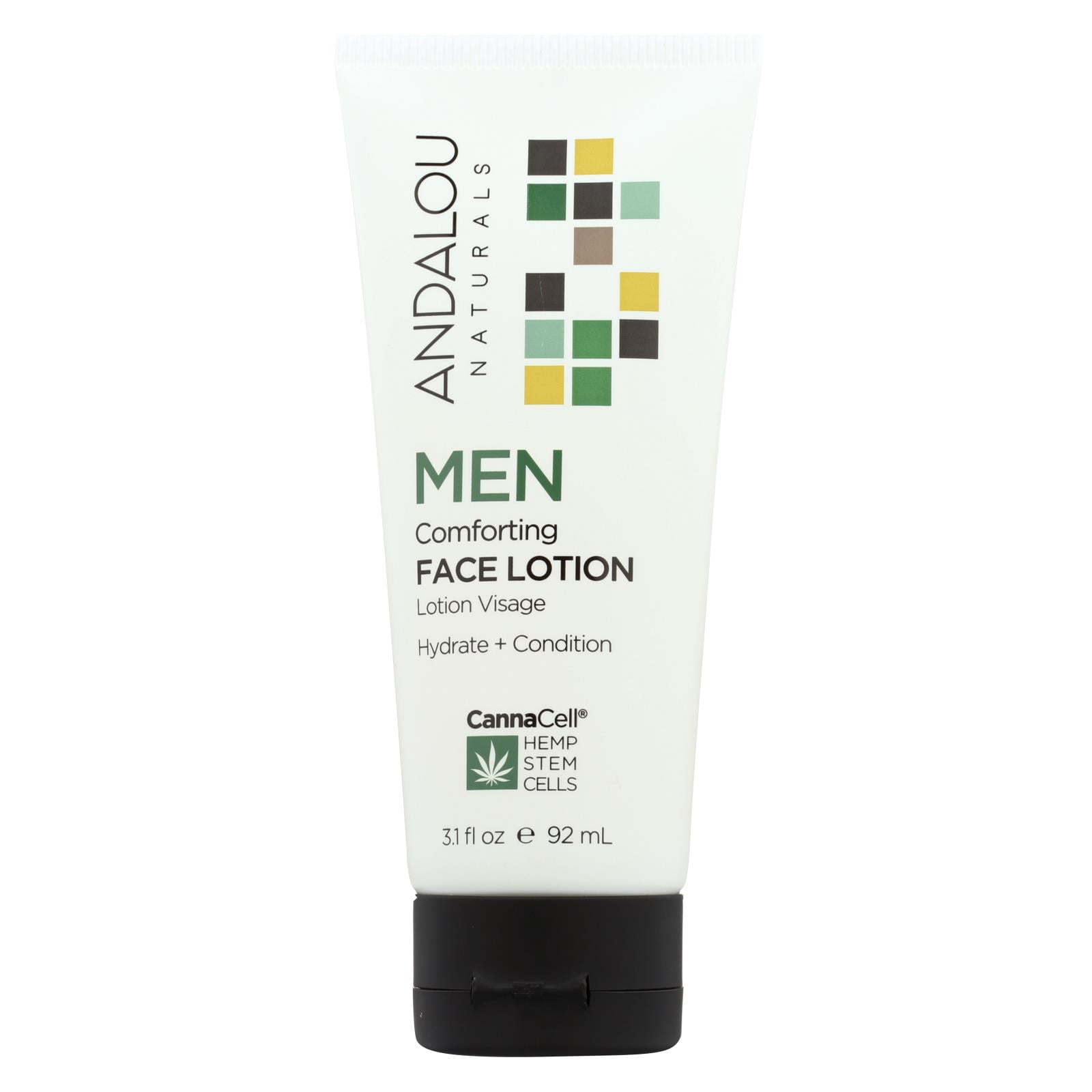 andalou men's face lotion