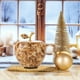 thumbnail image 5 of Figura de manzana de cristal | Adorno navideño de cristal y decoración navideña para el hogar | Regalo coleccionable de 15 cm para Nochebuena y decoración de temporada, 5 of 6