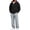 Y7-Black, variant on Homeyce Mens Track Suits 2 Pieces Set Long Sleeve Hooded Hoodies and Joggers Set Fleece Jogging Tracksuits Casual Athletic Fall Winter 2026 Tracksuits Jogging Suit,Blue L