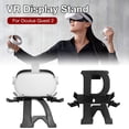 thumbnail image 2 of VR Display Rack ABS Storage Stand Set Headset Holder Rack Accesorios VR Reemplazo para Oculus Quest, Negro Methold EL001348-02B, 2 of 2