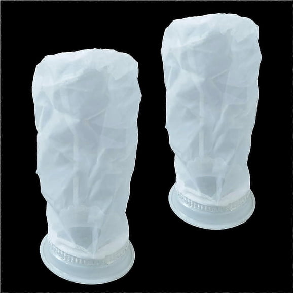 Nylon IBC Filter 2pcs IBC Cover Rainwater Filter IBC Replacement Filter Washable IBC Tank Accessories 200 Fine Mesh for 1000 Liter IBC Rainwater Tank