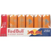 Red Bull Amber Edition Strawberry Apricot Energy Drink, 12 fl. oz., Pack of 24 Cans