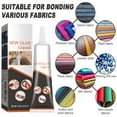 thumbnail image 3 of XUFLVPSEF Fabric Glue，Liquid Stitch Fabric Adhesive，Mighty mend it Fabric Glue, Strong, Waterproof Glue for Fabric Repair and Permanent Bonding, 50Ml (20 fl oz), 3 of 9