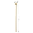 thumbnail image 2 of TUIBELYN 4pcs Kids Wood Drumsticks Percussion Sticks for Instruments, 2 of 7