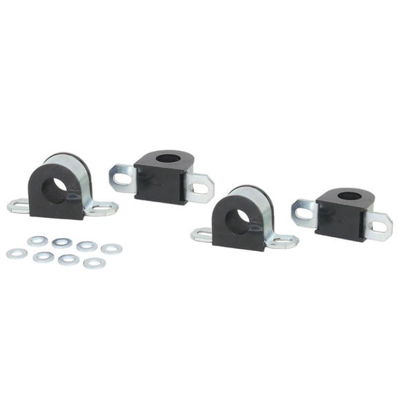 Whiteline Bague de Montage de Barre Stabilisatrice W23809 Ensemble de 4; avec Quatre Selles/huit Rondelles/graisse