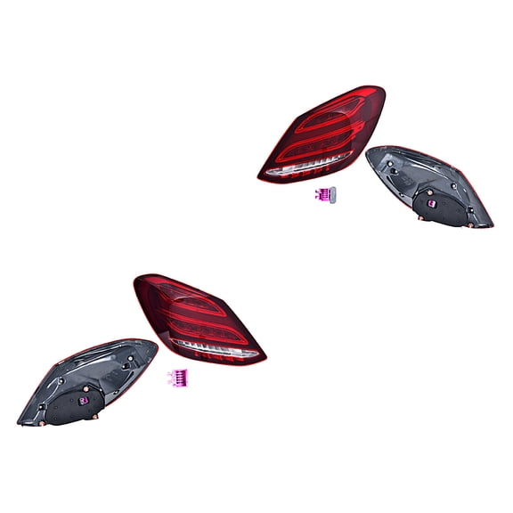 Par de Calaveras DEPO C250 2015 Mercedes-Benz Full Led