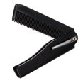 thumbnail image 1 of Qarigey 1 ud./2 uds. Clip de bolsillo plegable para hombres, peines portátiles de plástico para la cabeza y la barba, peine ligero para viaje de Cuidado del cabello negro+dorado 1 PC Qarigey  MR4438-01, 1 of 6