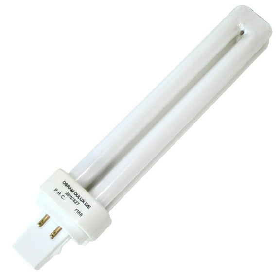 Osram 012230 - DULUX D/E 26W/827 G24Q-3 FS1 Double Tube 4 Pin Base Compact Fluorescent Light Bulb