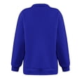 thumbnail image 5 of Dyegold Womens Oversized Half Zip Pullover Long Sleeve Sweatshirt Quarter Zip Trendy Hoodie Ouffits Teen Girls Fall Clothes, 5 of 6