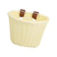 thumbnail image 1 of Cesta de bicicleta para niños Zulema tejida a mano Beige, 1 of 8