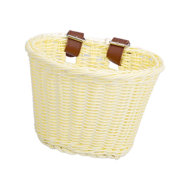 Cesta de bicicleta Strade Fareast Limited para niños con 2 correas desmontable beige