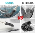 thumbnail image 5 of Toilet Brush, Silicone Toilet Brush, Wall Mounting, Toilet Brush Holder For Bathroom, Toilet Brush Silicone Set, Toilet Brush, Toilet Brush Set, Toile, 5 of 5