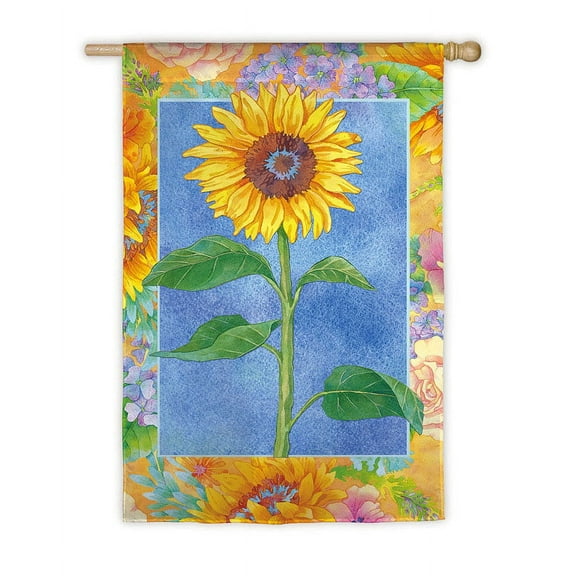Flag, Garden Size Flag, Bold Sunflower
